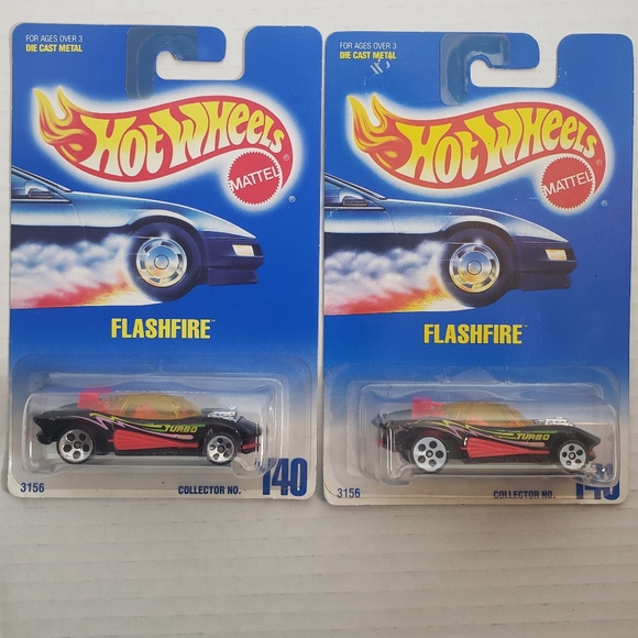 Hot Wheels Flashfire(Qty 2), Twinmill II, Speed Shark-Set of 4 - Picture 2 of 7